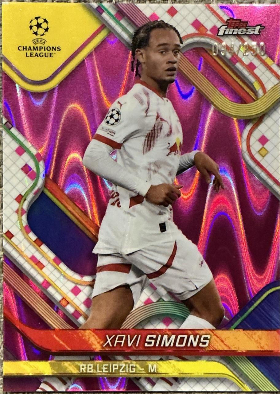 Xavi Simons [Pink Raywave Refractor] #46