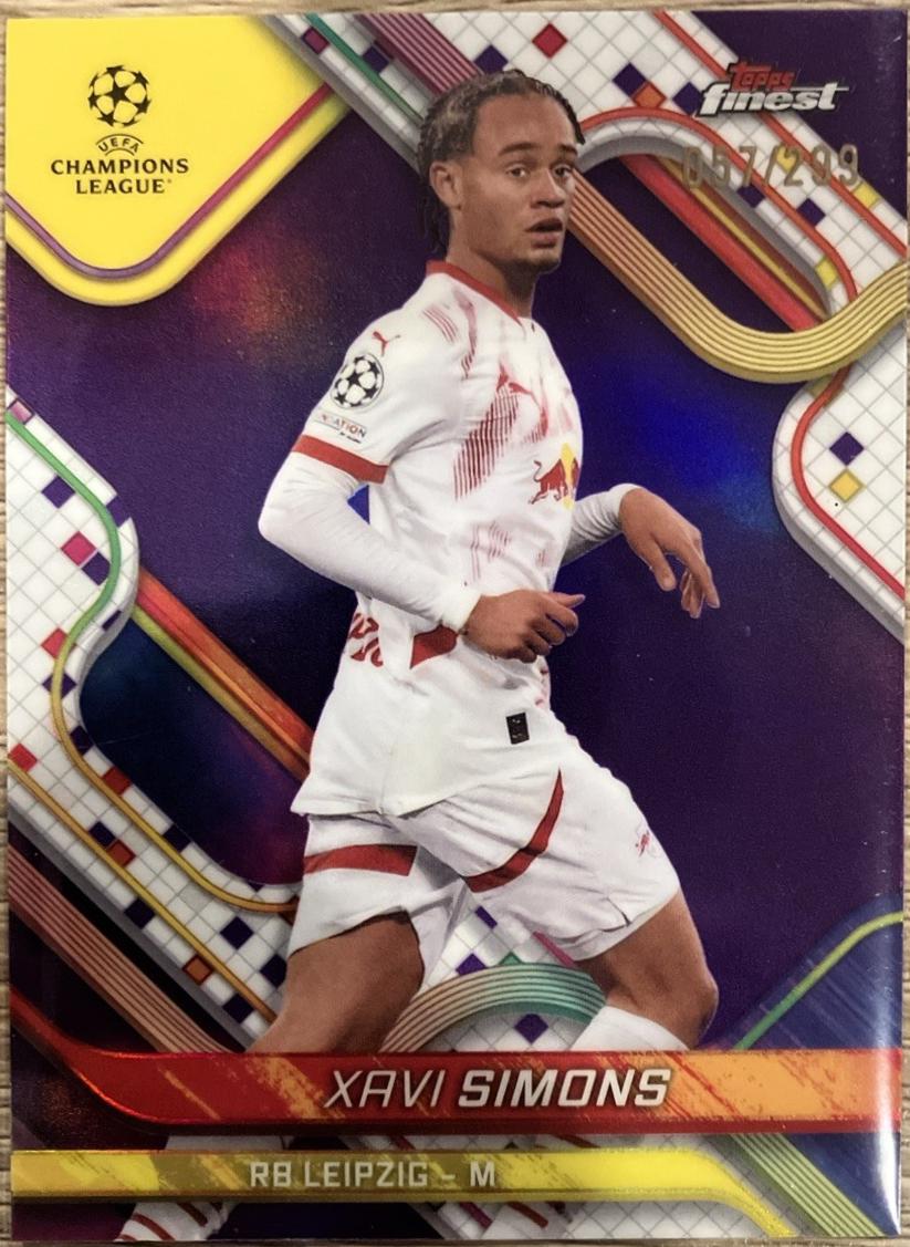 Xavi Simons [Purple Refractor] #46