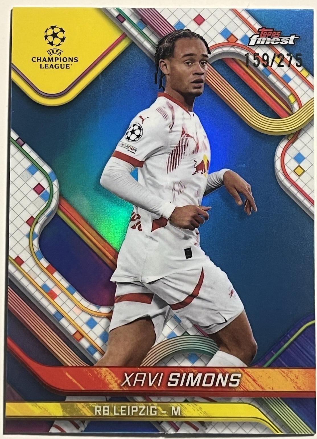 Xavi Simons [Sky Blue Refractor] #46