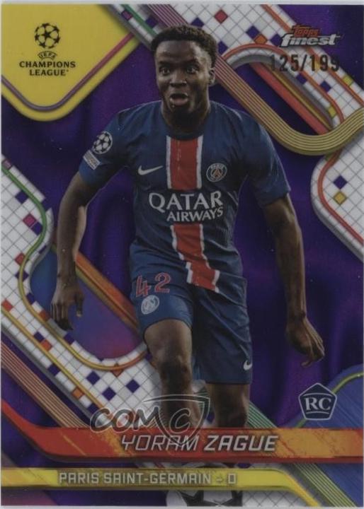 Yoram Zague [Purple Lava Refractor] #12