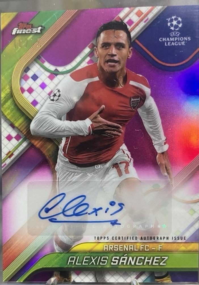 Alexis Sanchez [Magenta Refractor] #BA-AX