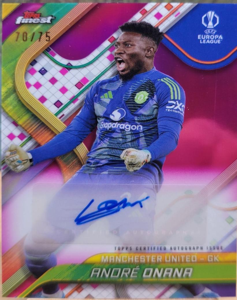 Andre Onana [Magenta Refractor] #BA-ON