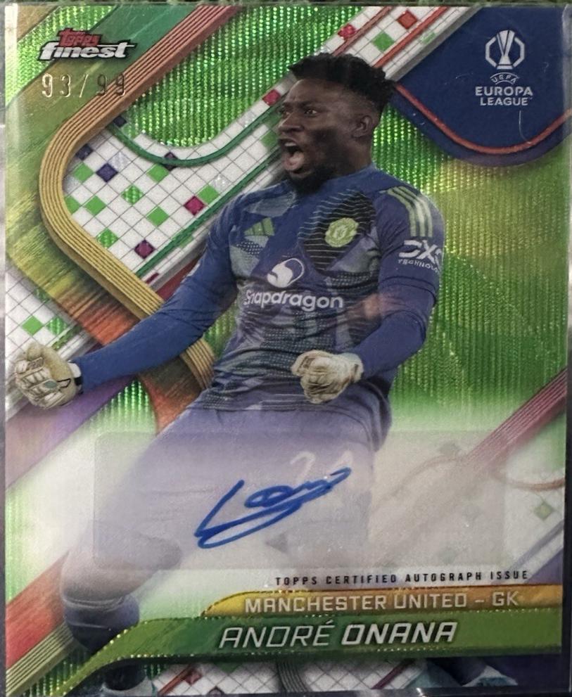 Andre Onana [Neon Green Refractor] #BA-ON