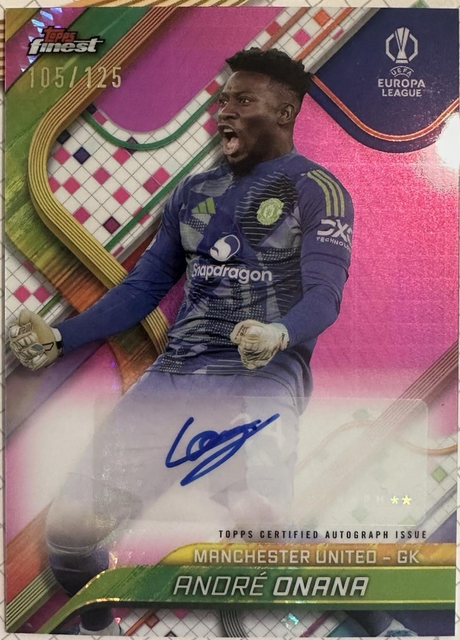 Andre Onana [Orange Refractor] #BA-ON