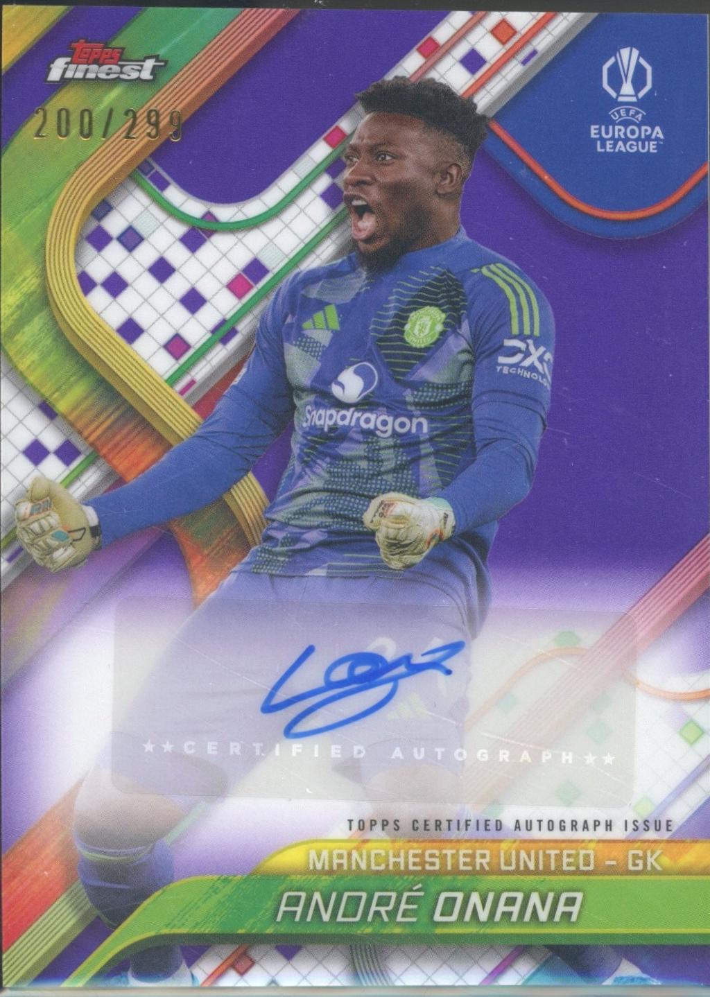 Andre Onana [Purple Refractor] #BA-ON