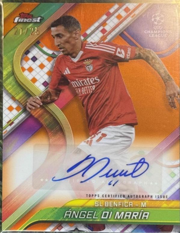 Angel Di Maria [Orange Refractor] #BA-DI