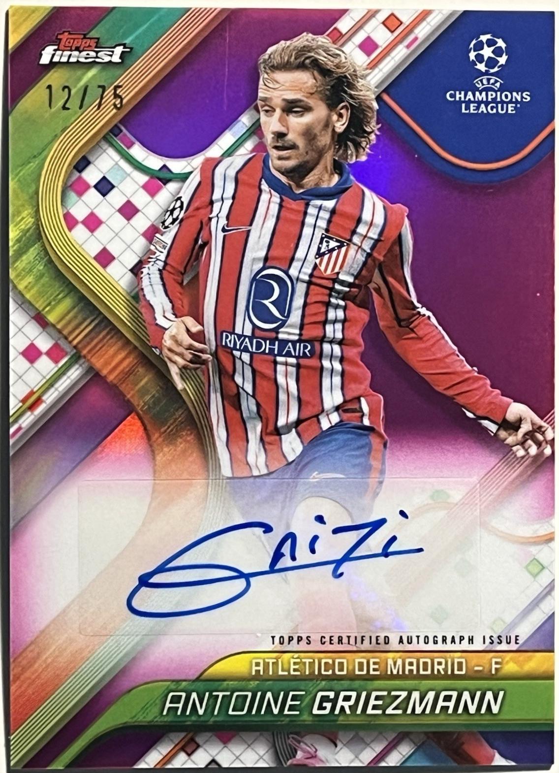 Antoine Griezmann [Magenta Refractor] #BA-GZ