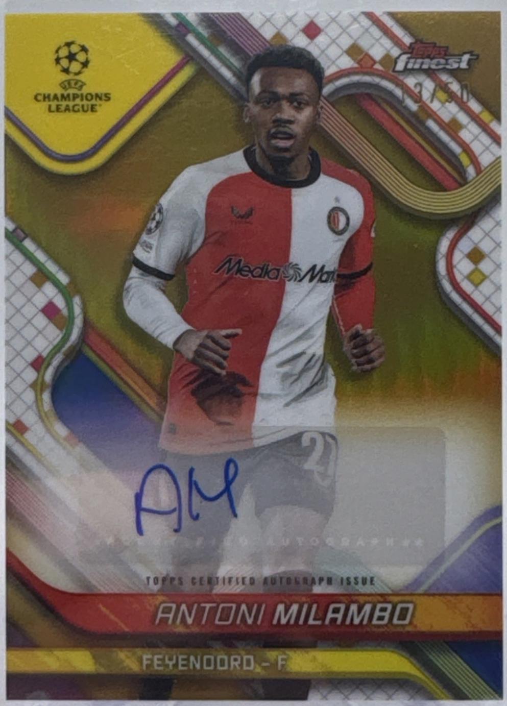 Antoni Milambo [Gold Refractor] #BA-AM