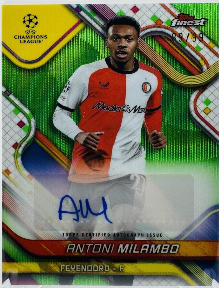 Antoni Milambo [Neon Green Wave Refractor] #BA-AM