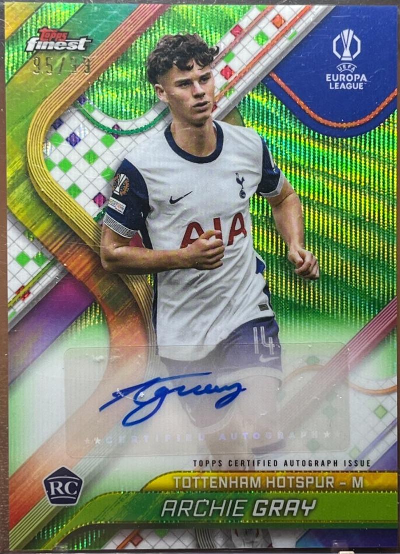 Archie Gray [Neon Green Refractor] #BA-AR