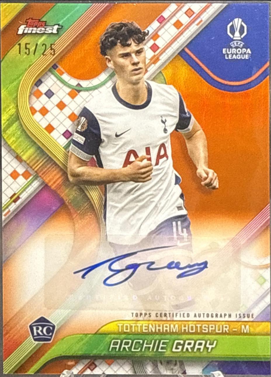 Archie Gray [Orange Refractor] #BA-AR