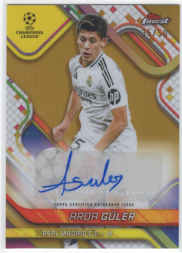 Arda Guler [Gold Refractor] #BA-GU
