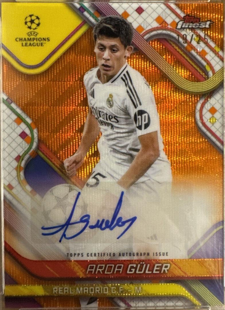 Arda Guler [Orange Wave Refractor] #BA-GU