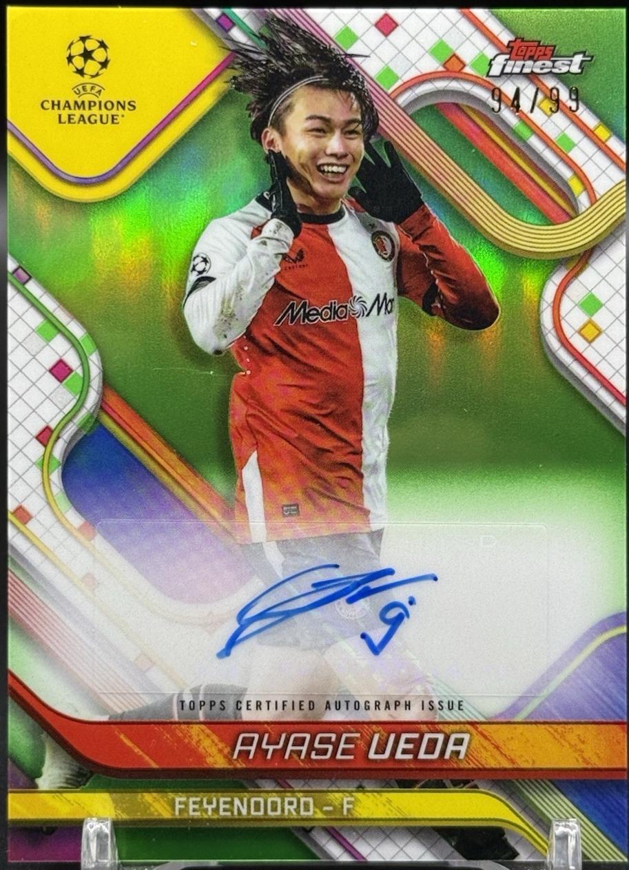 Ayase Ueda [Neon Green Refractor] #BA-AU