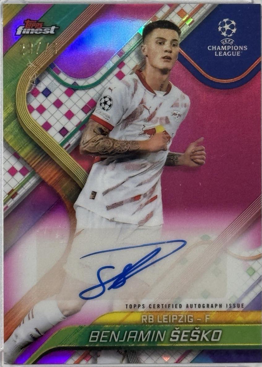 Benjamin Sesko [Magenta Refractor] #BA-SE