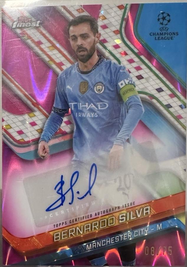 Bernardo Silva [Magenta Wave Refractor] #BA-BE