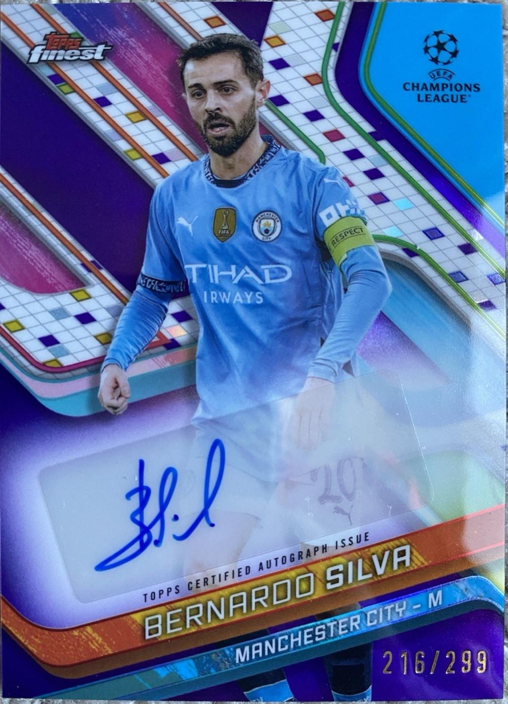Bernardo Silva [Purple Refractor] #BA-BE