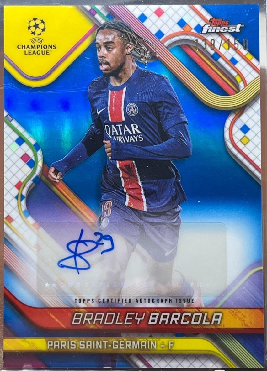 Bradley Barcola [Blue Refractor] #BA-BB