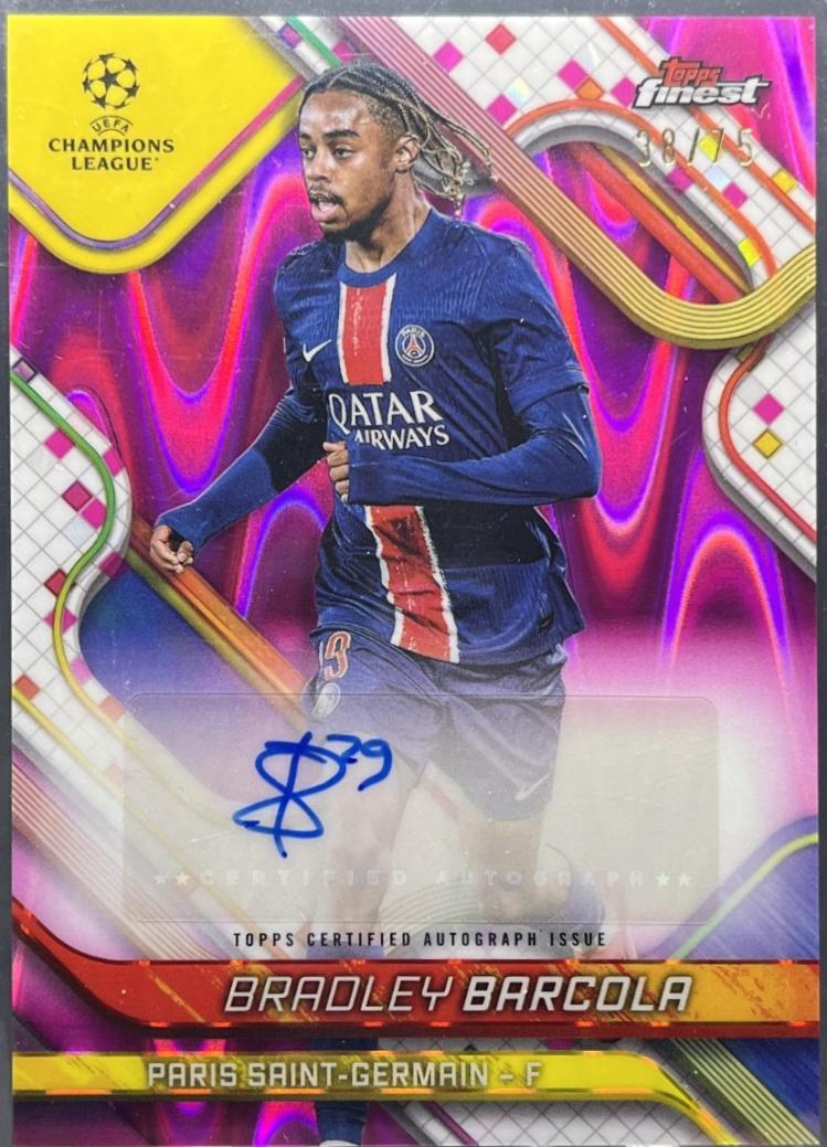 Bradley Barcola [Magenta Refractor] #BA-BB