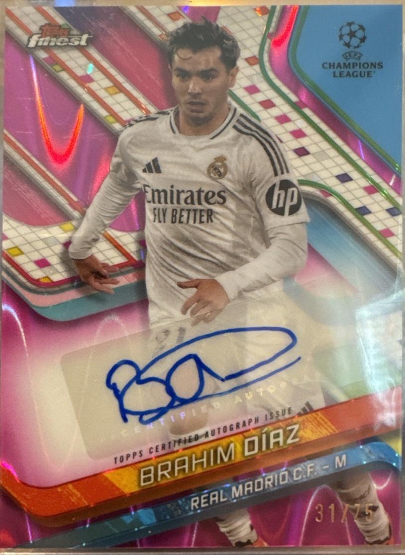 Brahim Diaz [Magenta Refractor] #BA-BD