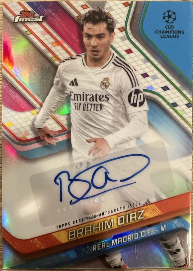 Brahim Diaz [Red Wave Refractor] #BA-BD