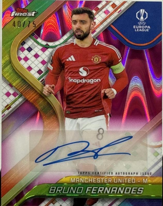 Bruno Fernandes [Magenta Refractor] #BA-BF