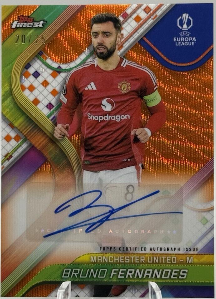 Bruno Fernandes [Orange Refractor] #BA-BF