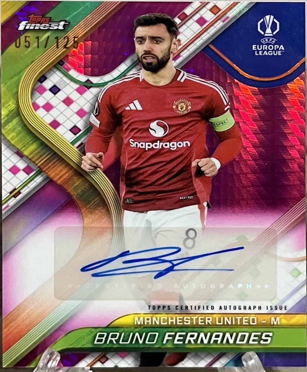Bruno Fernandes [Pink Prism Refractor] #BA-BF