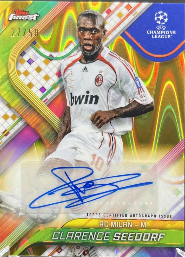 Clarence Seedorf [Gold Refractor] #BA-CS