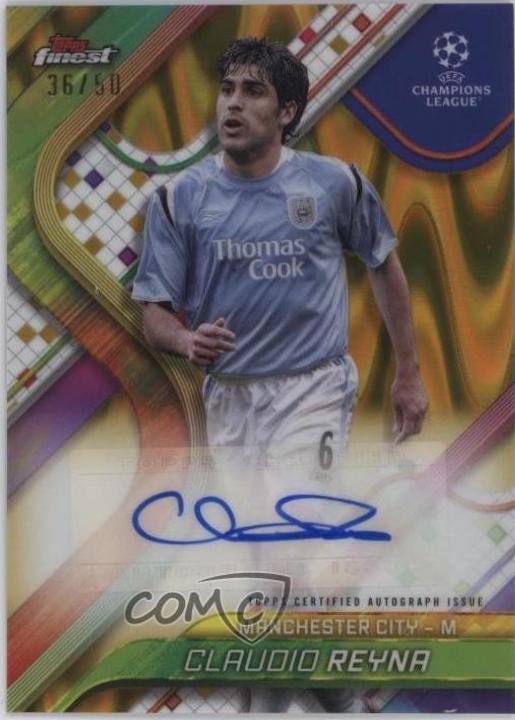 Claudio Reyna [Gold Wave Refractor] #BA-CL