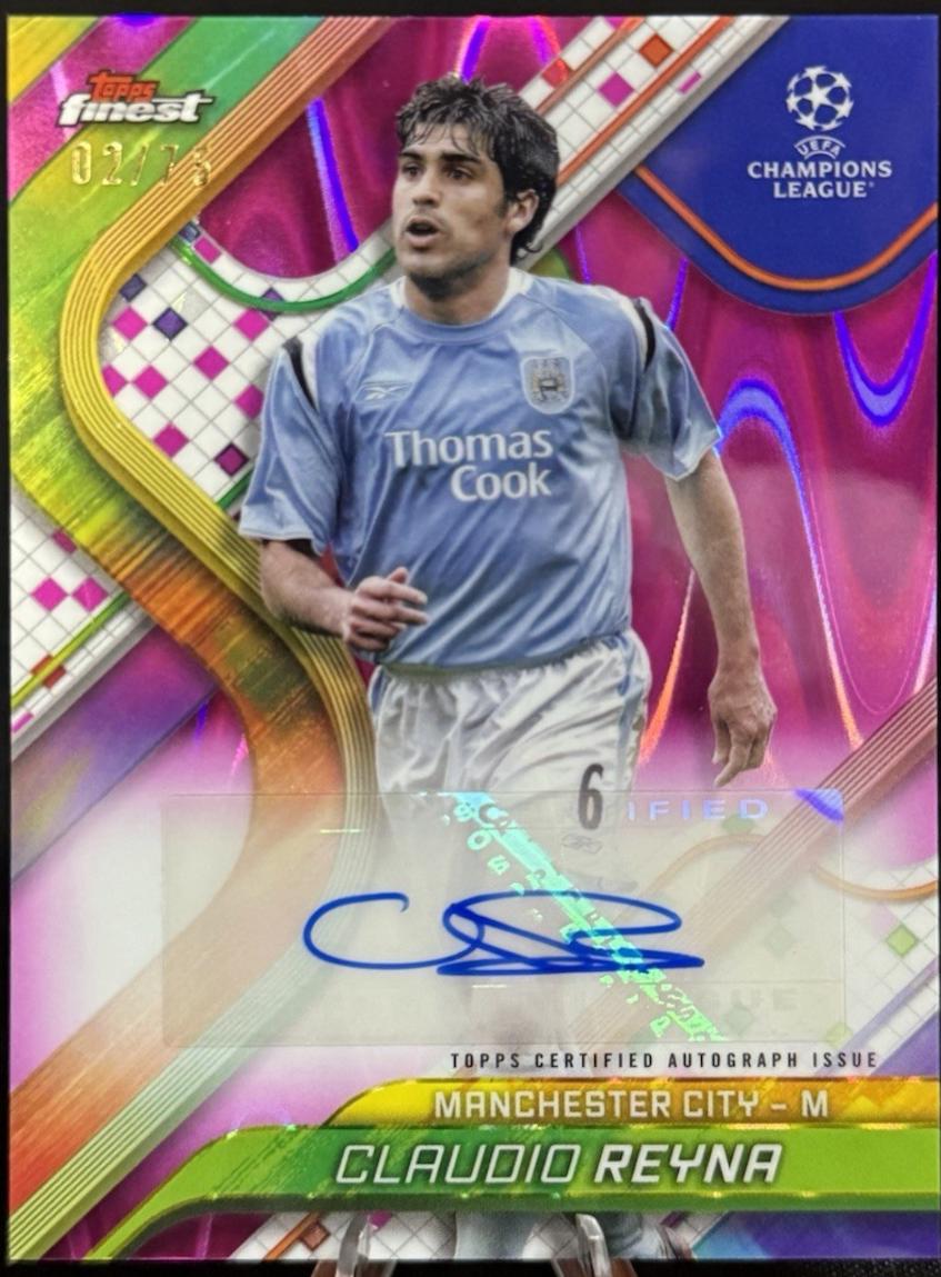 Claudio Reyna [Magenta Wave Refractor] #BA-CL
