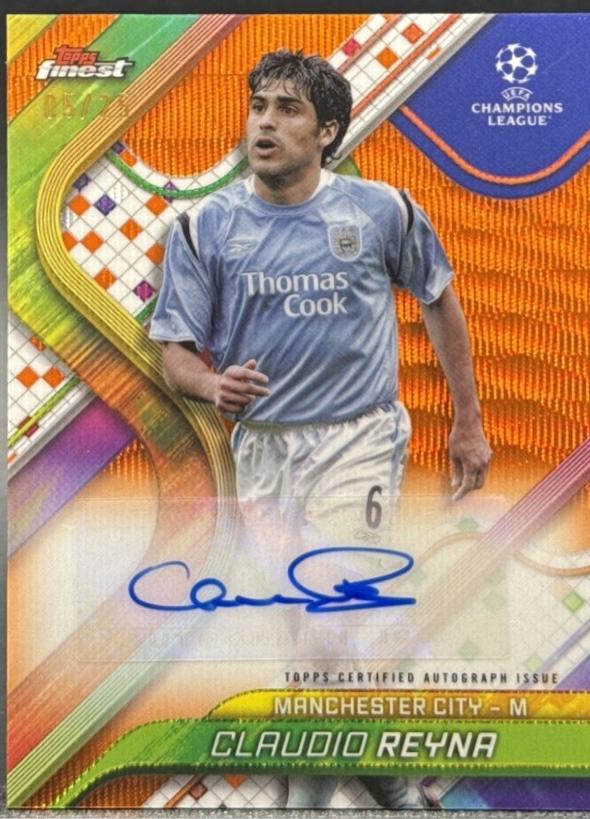 Claudio Reyna [Orange Wave Refractor] #BA-CL