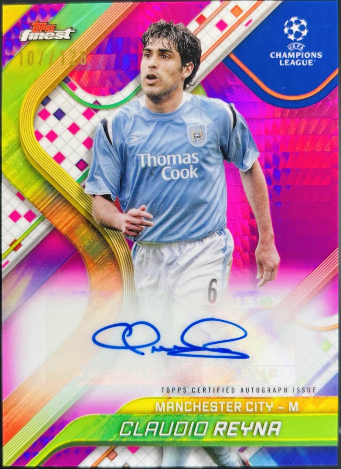 Claudio Reyna [Pink Prism Refractor] #BA-CL