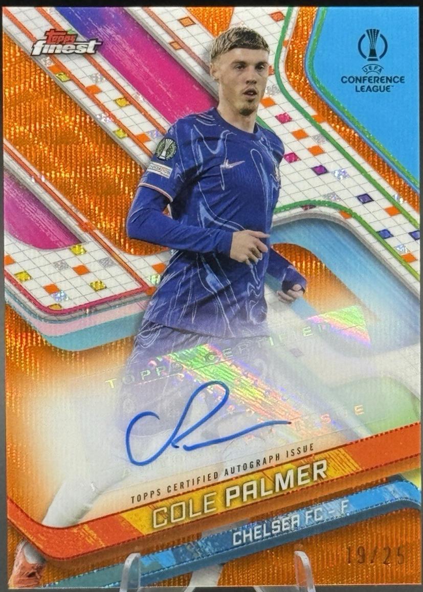 Cole Palmer [Orange Wave Refractor] #BA-CO
