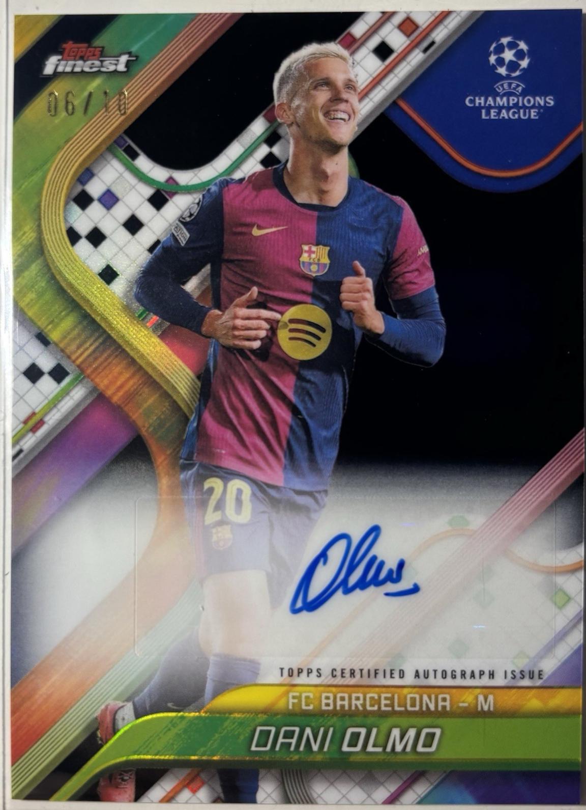 Dani Olmo [Black Refractor] #BA-OM