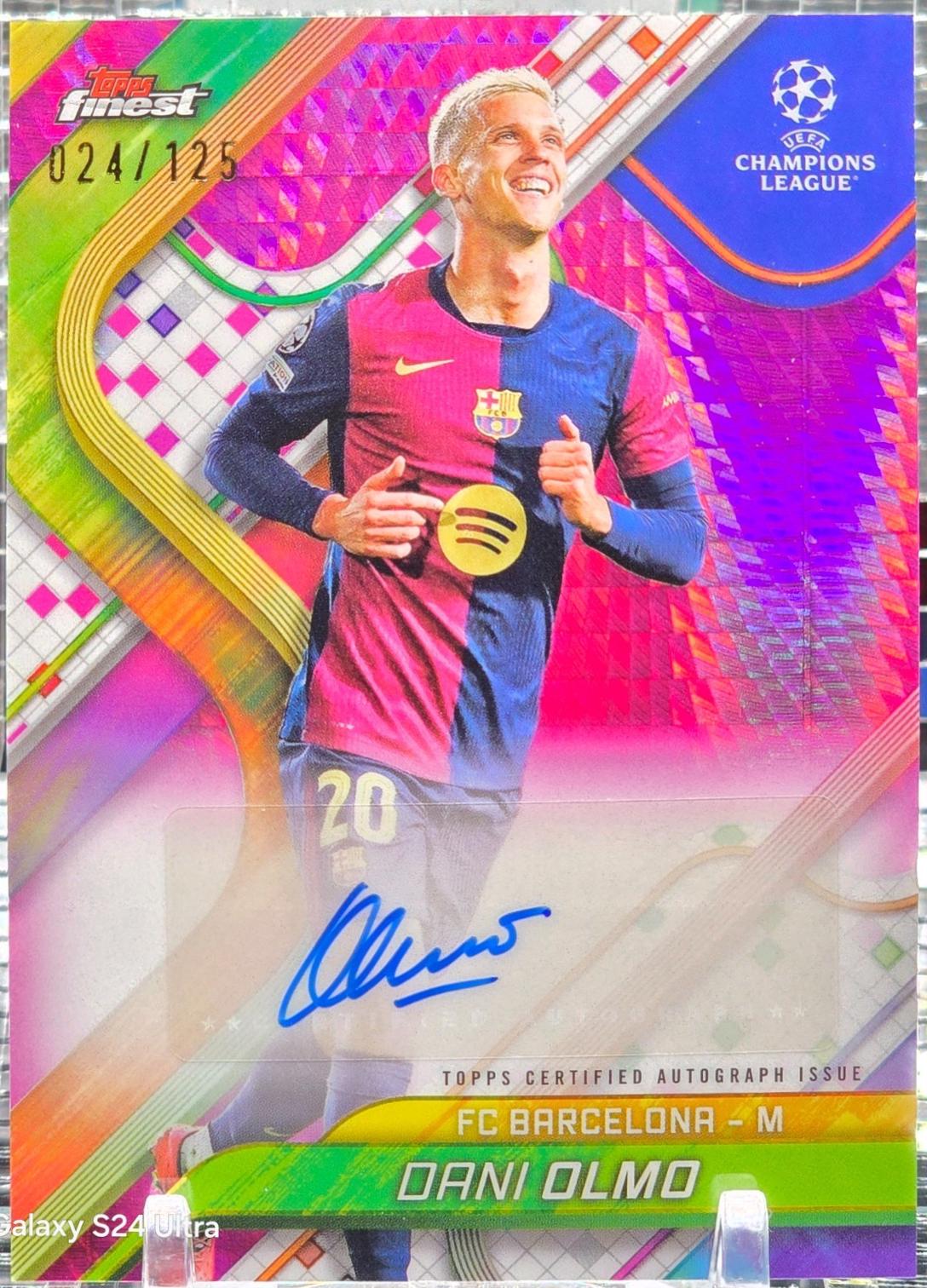 Dani Olmo [Pink Prism Refractor] #BA-OM