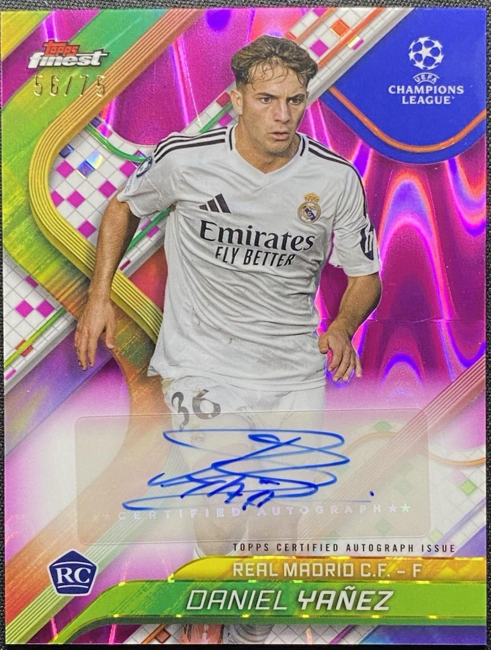 Daniel Yanez [Magenta Wave Refractor] #BA-DY