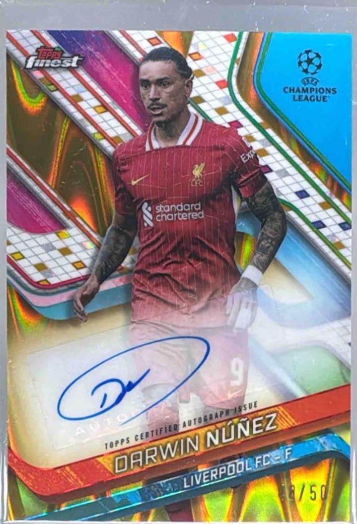 Darwin Nunez [Gold Wave Refractor] #BA-DN