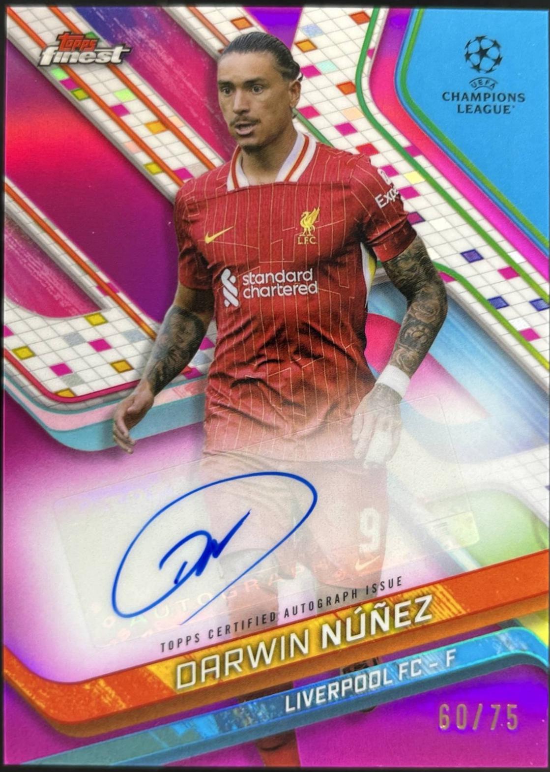 Darwin Nunez [Magenta Refractor] #BA-DN