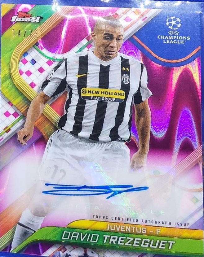 David Trezeguet [Magenta Refractor] #BA-DT