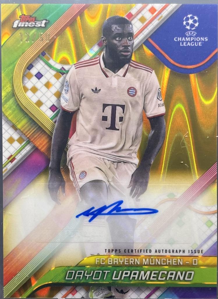 Dayot Upamecano [Gold Refractor] #BA-UP