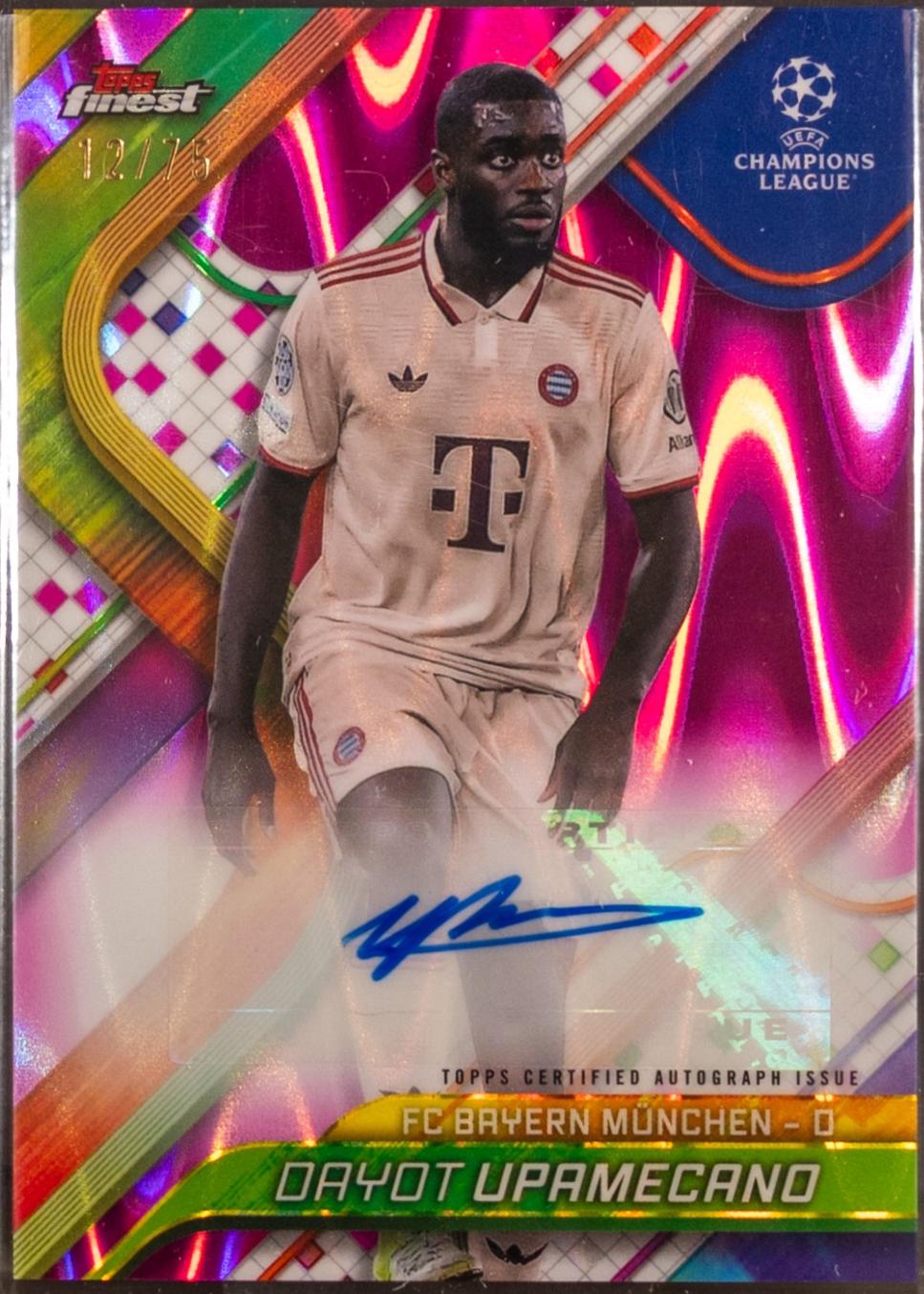 Dayot Upamecano [Magenta Wave Refractor] #BA-UP