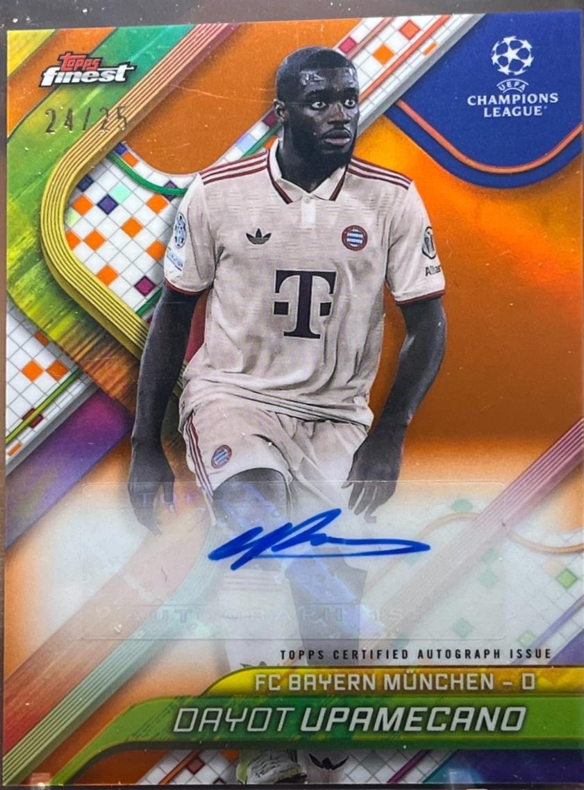 Dayot Upamecano [Orange Refractor] #BA-UP