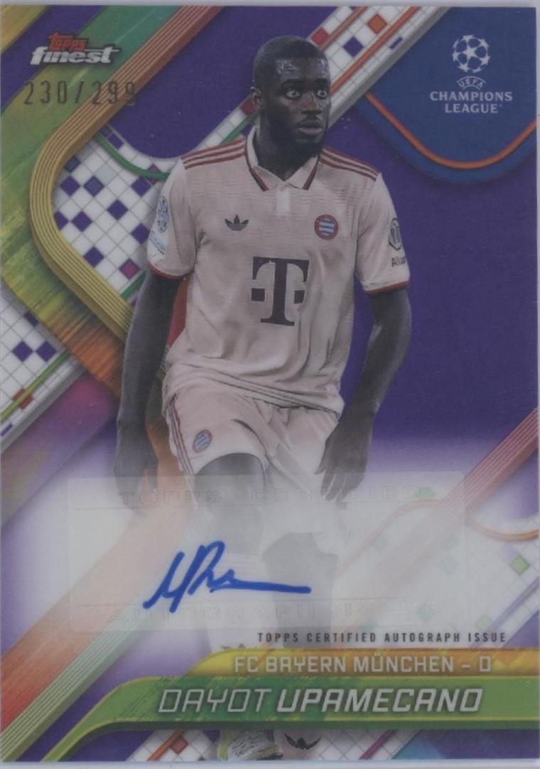 Dayot Upamecano [Purple Refractor] #BA-UP