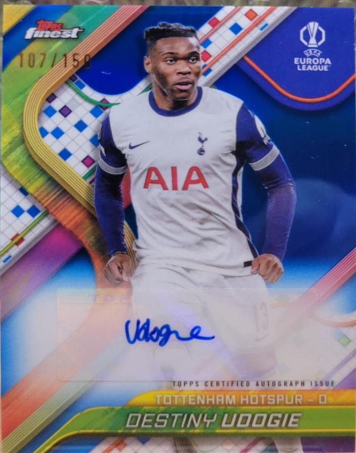 Destiny Udogie [Blue Refractor] #BA-DU
