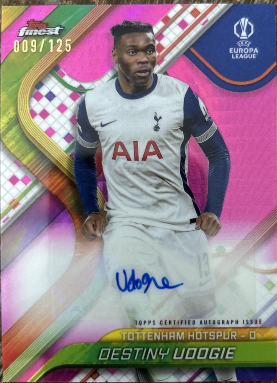 Destiny Udogie [Pink Prism Refractor] #BA-DU