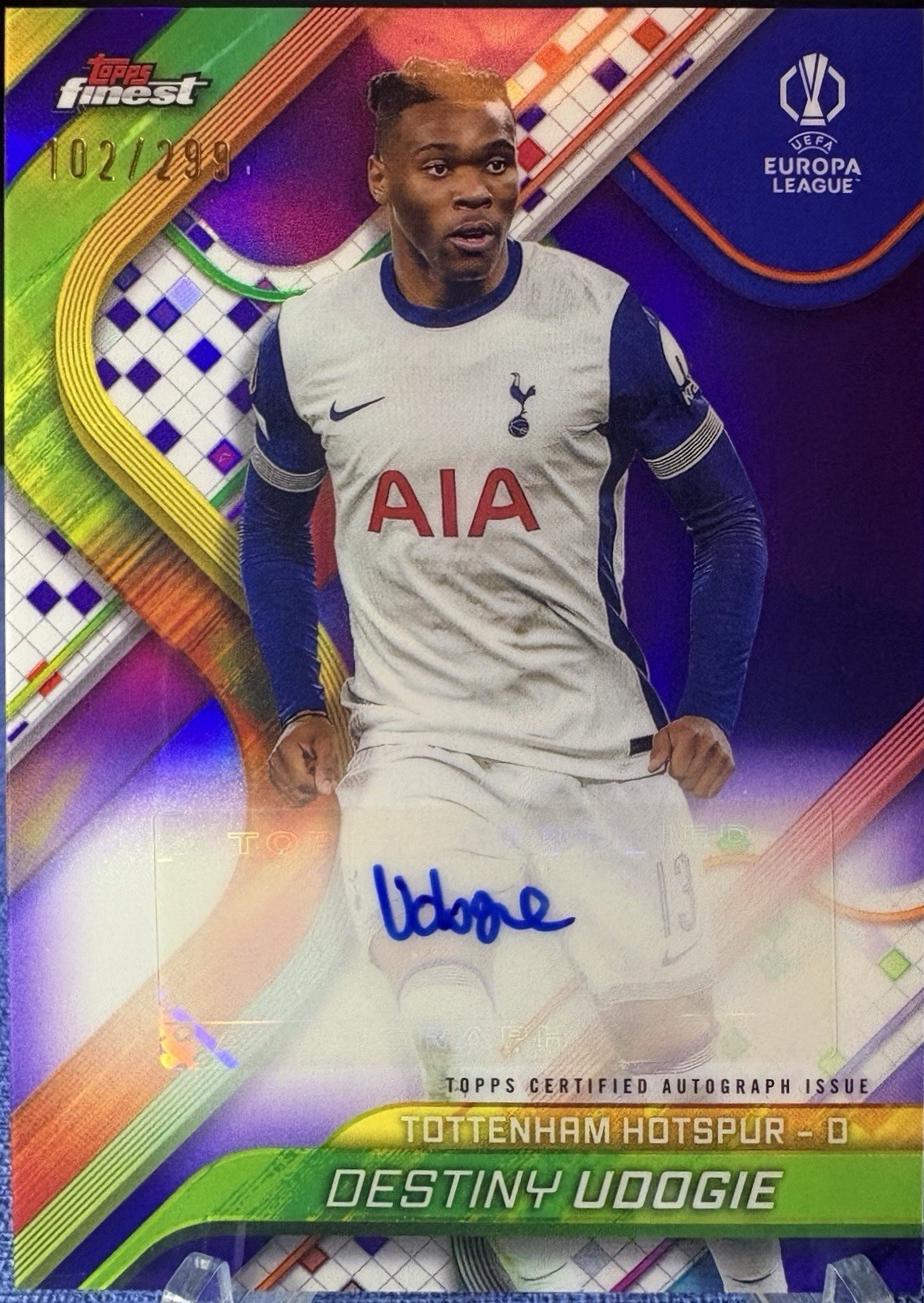 Destiny Udogie [Purple Refractor] #BA-DU