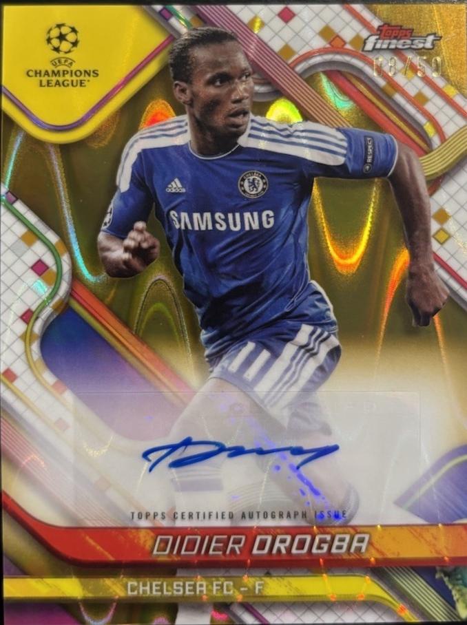 Didier Drogba [Gold Refractor] #BA-DD