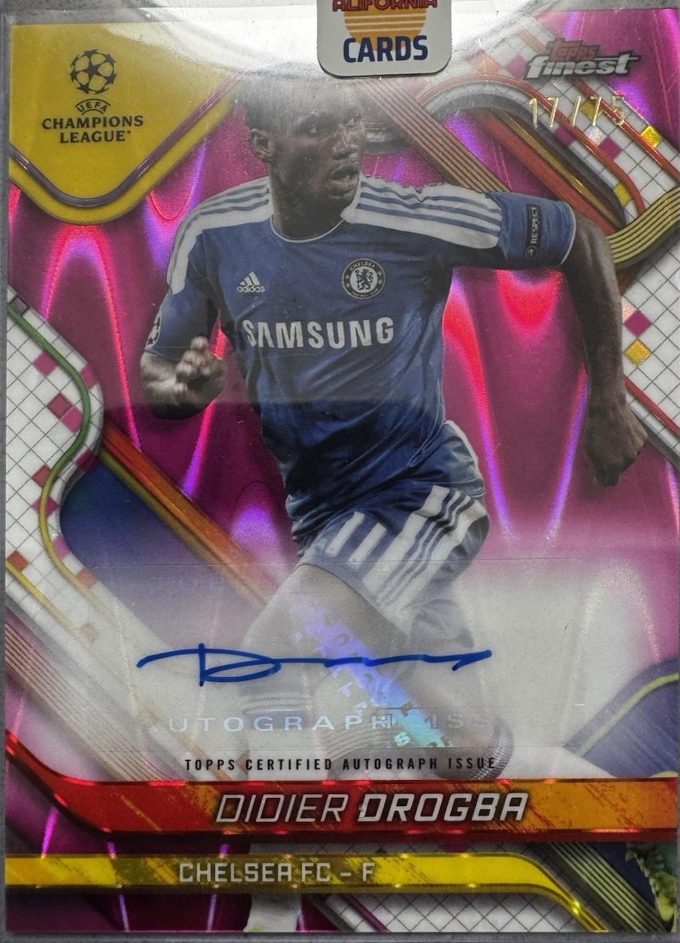 Didier Drogba [Magenta Refractor] #BA-DD