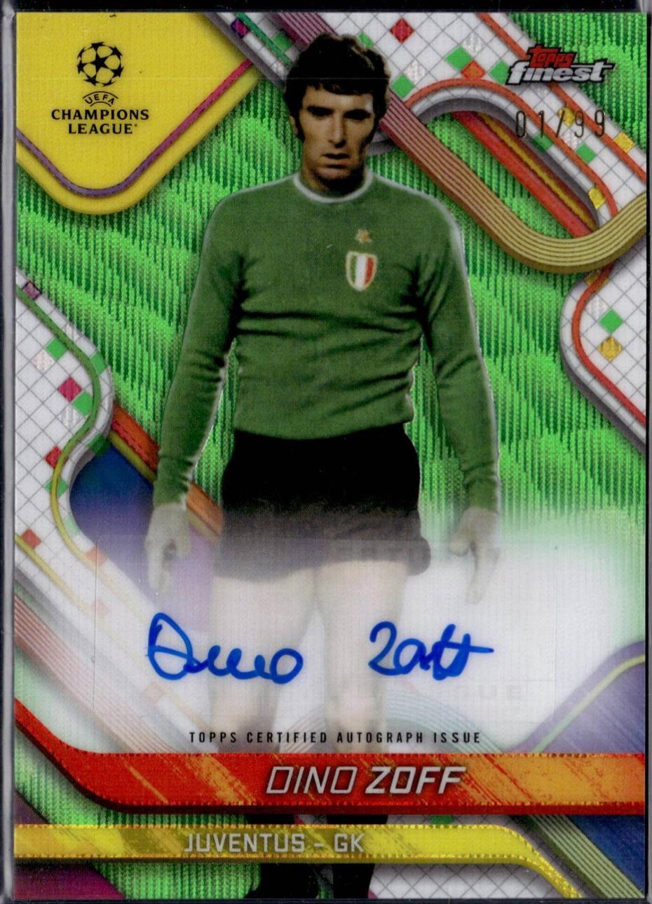 Dino Zoff [Neon Green Wave Refractor] #BA-ZO